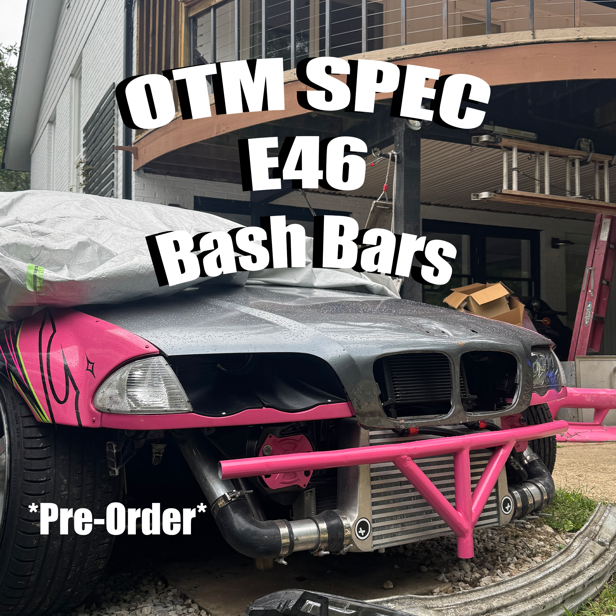 BMW E46 - 52" Triangle-Style Bash Bar (Pre-Order)